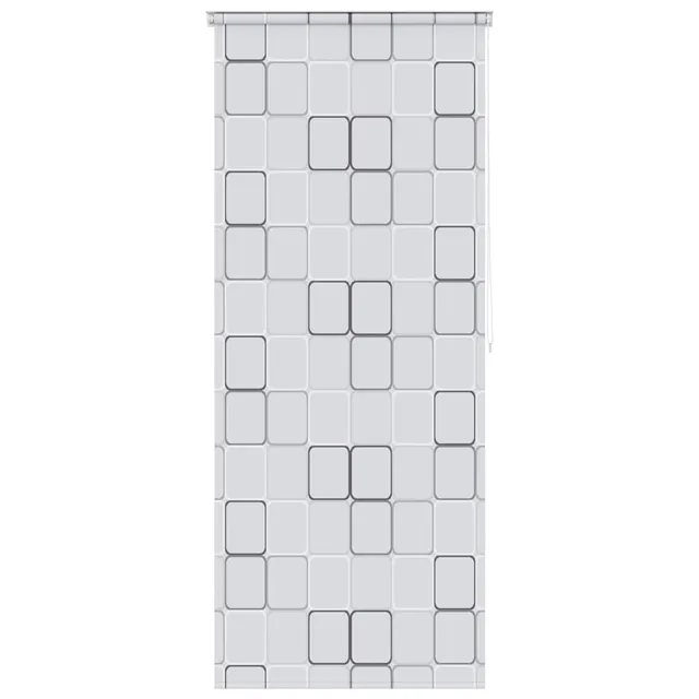 vidaXL Duschrollo 120x240 cm Quadratmuster EVA Rollo