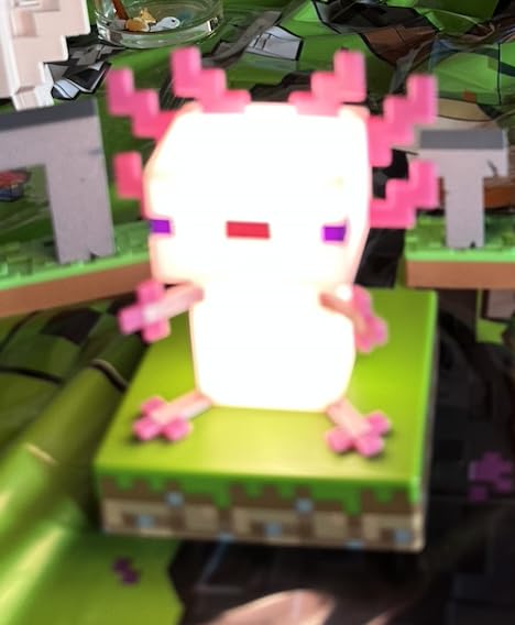 Paladone Lighting Axolotl Icon Light Minecraft Lampe 10,7 cm