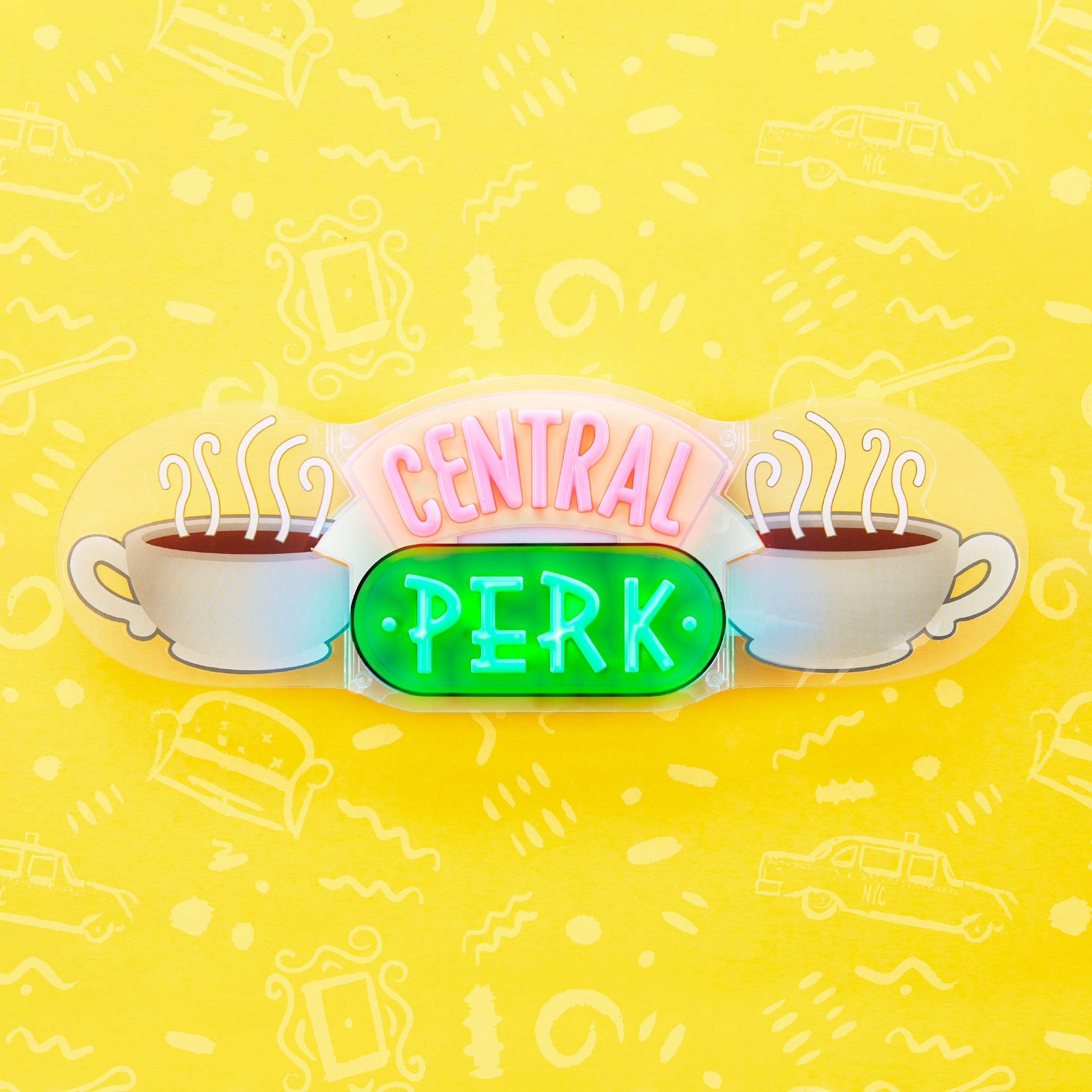 Paladone Central Perk Friends Neonlicht Wand 38x13 cm USB