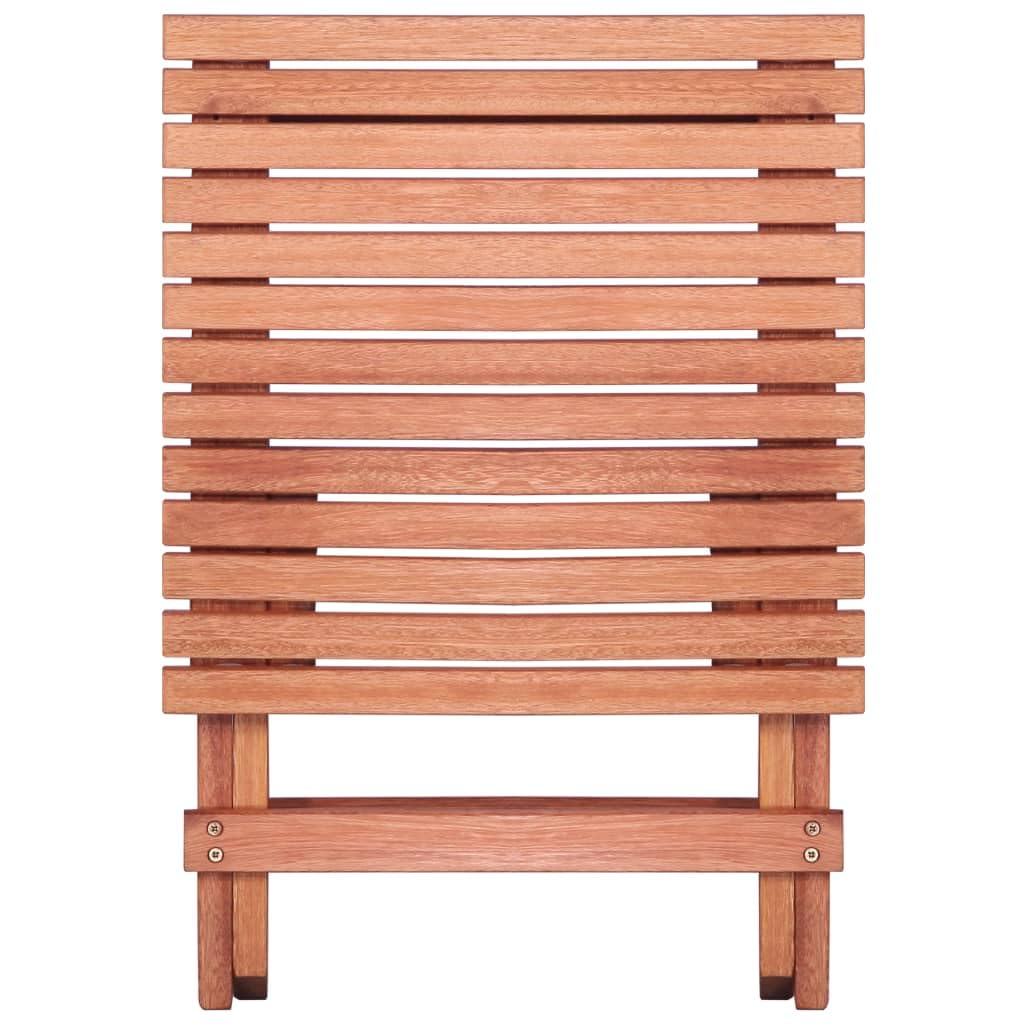 vidaXL Bistro-Set Kinder 3-tlg Eukalyptus klappbar