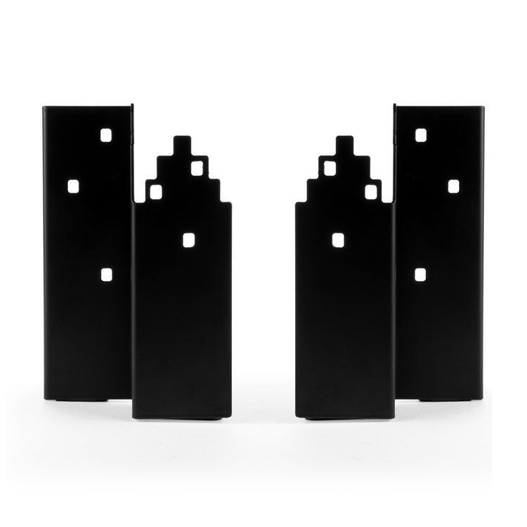 Kikkerland Skyline Bookends Bücherstützen Metall 2er