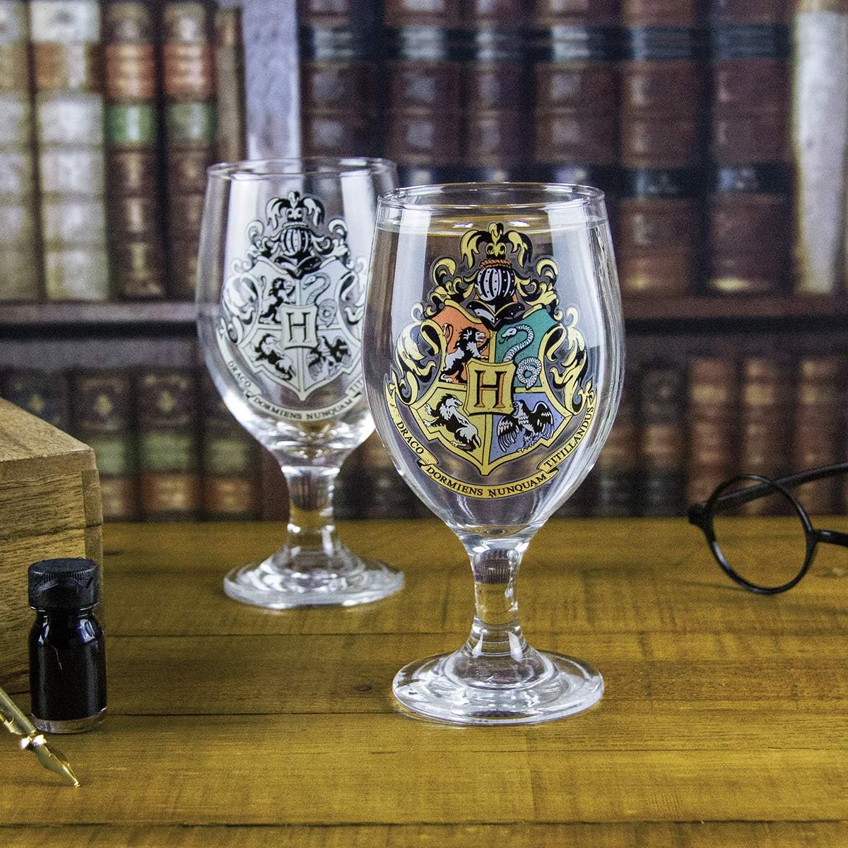 Paladone Drinkware Hogwarts Farbwechselglas Trinkglas 330ml