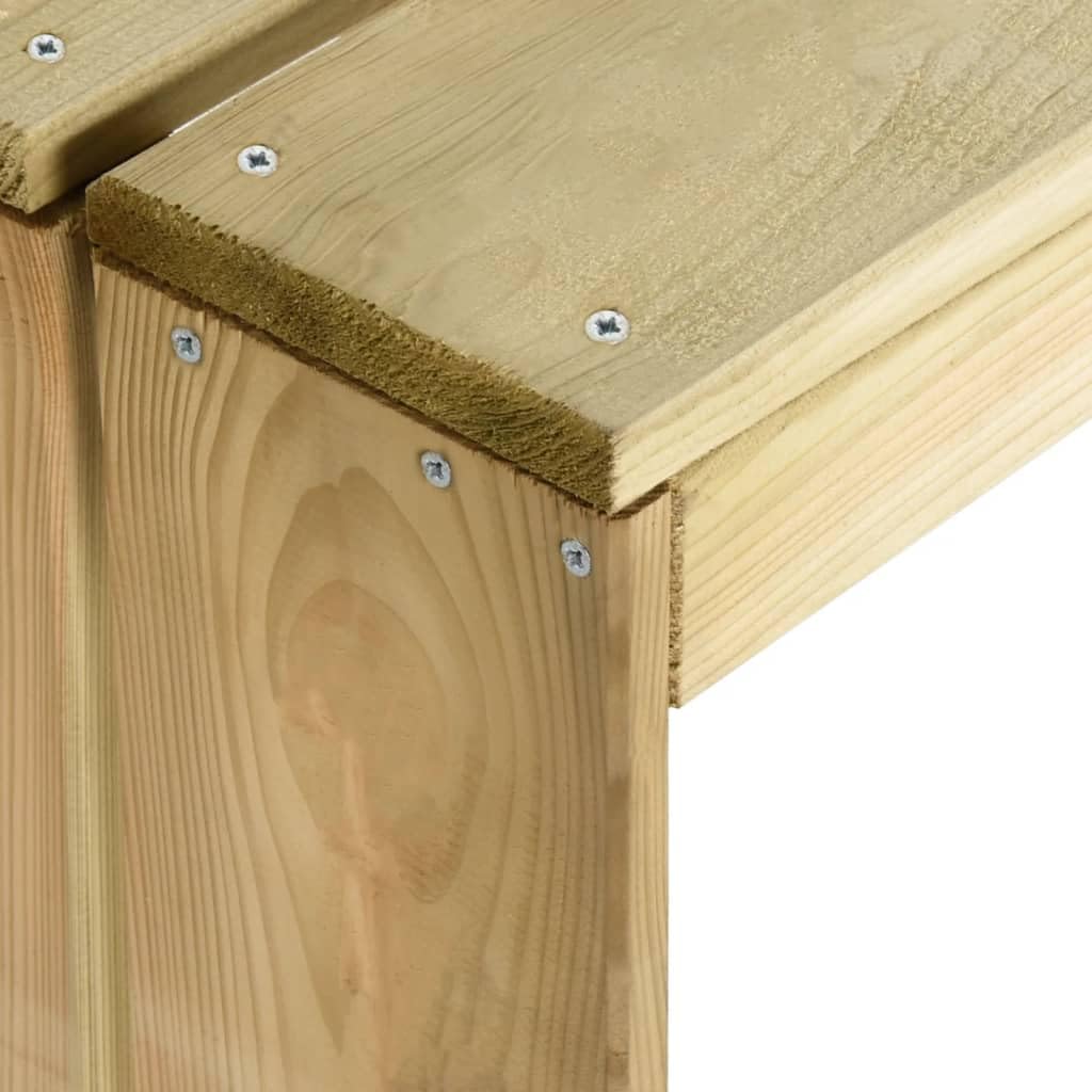 vidaXL Gartenbar-Set 5-tlg Kiefernholz imprägniert