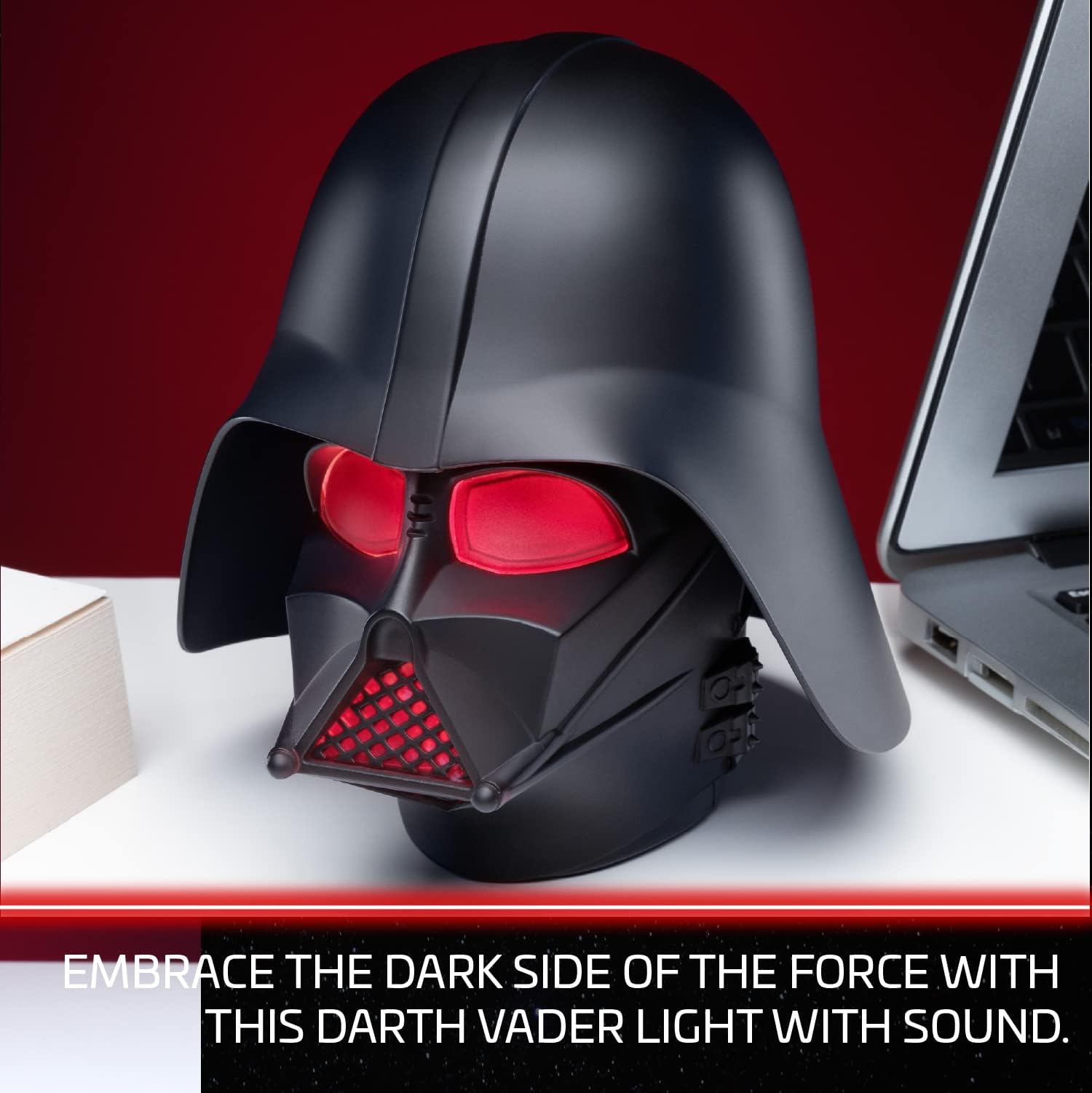 Paladone Star Wars Darth Vader Lampe schwarz mit Sound