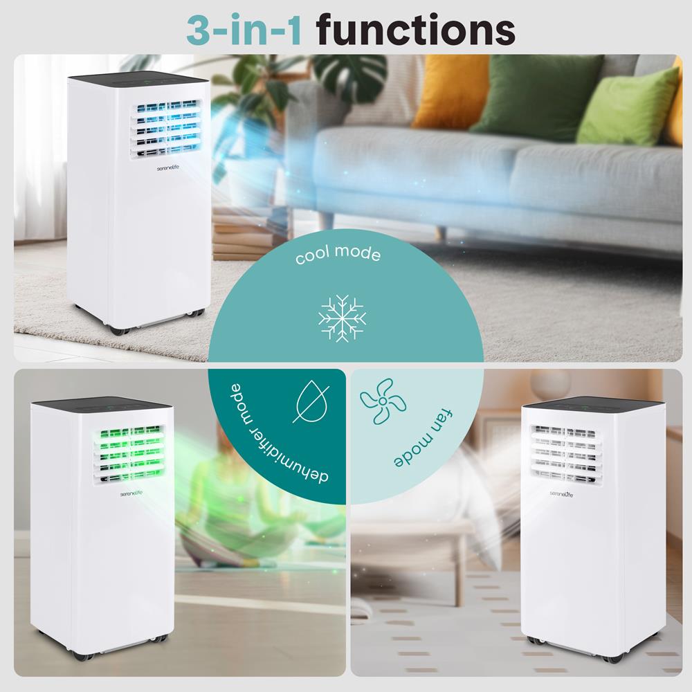 Serenelife Portable AC Klimagerät Mobil 8000 BTU