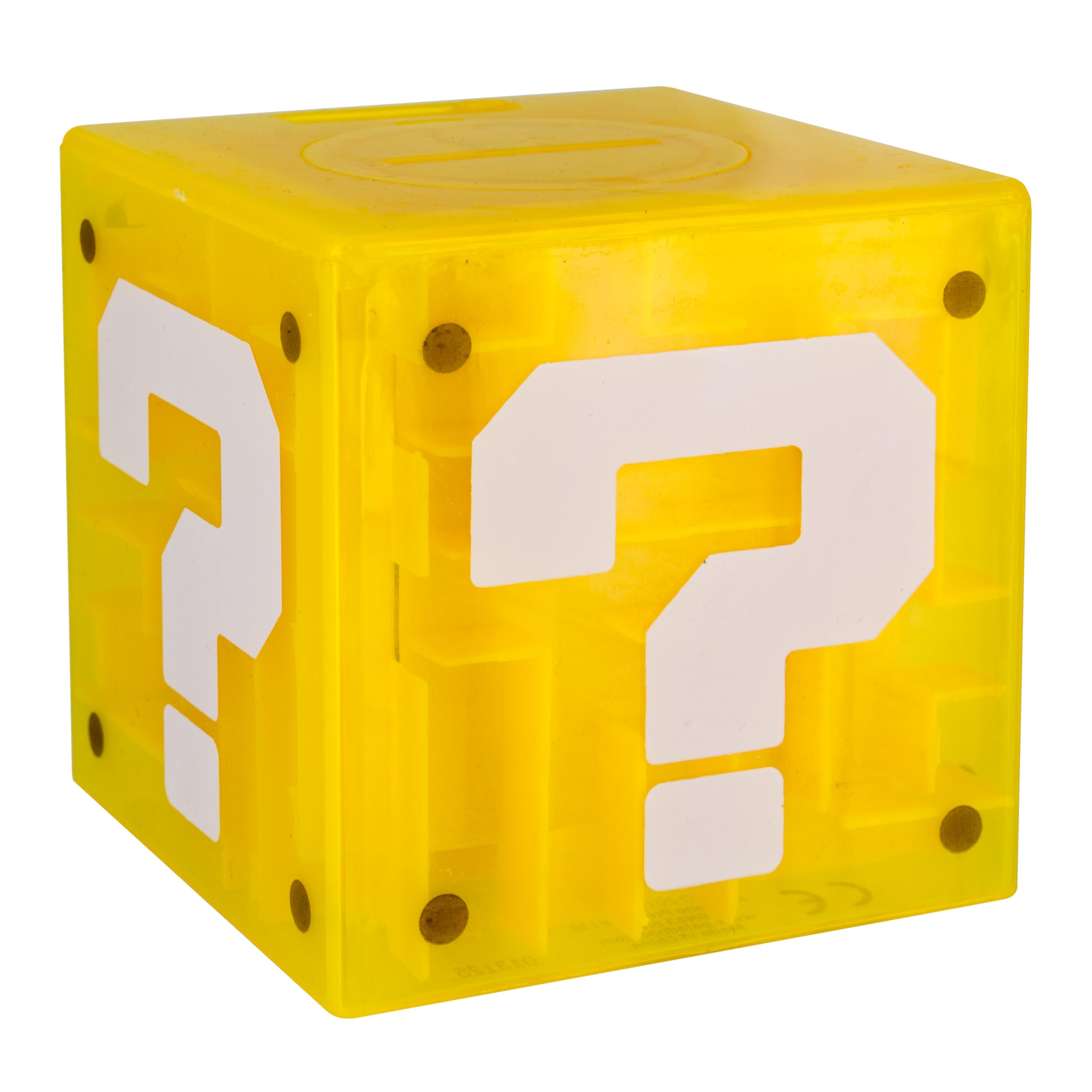 Paladone Homeware Super Mario Frageblock Spardose Labyrinth 9cm