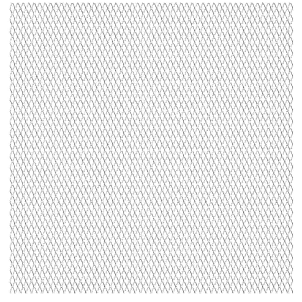 vidaXL Streckmetall Gittermatte Edelstahl 100x85 cm 45x20x4 mm