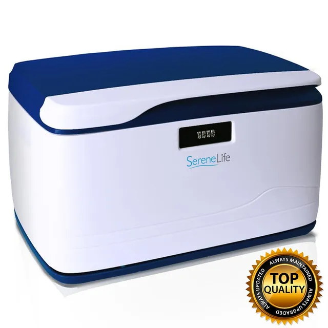 Serenelife SLSBIN10 Box Abschließbar 32 L Stapelbar