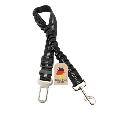 Intirilife Hundegurt Auto Schwarz 61-89 cm Nylon