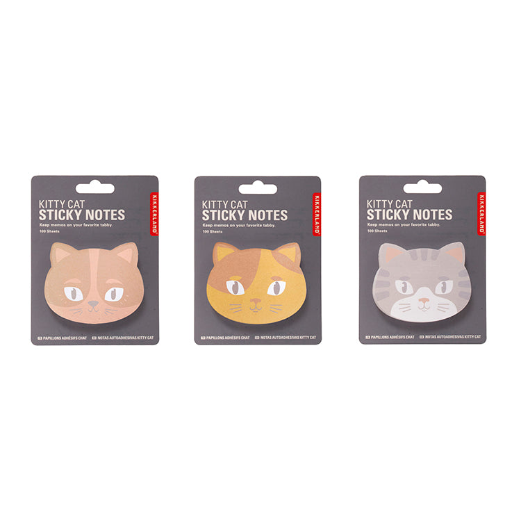 Kikkerland Kitty Cat Haftnotizen Katze 100 Blatt