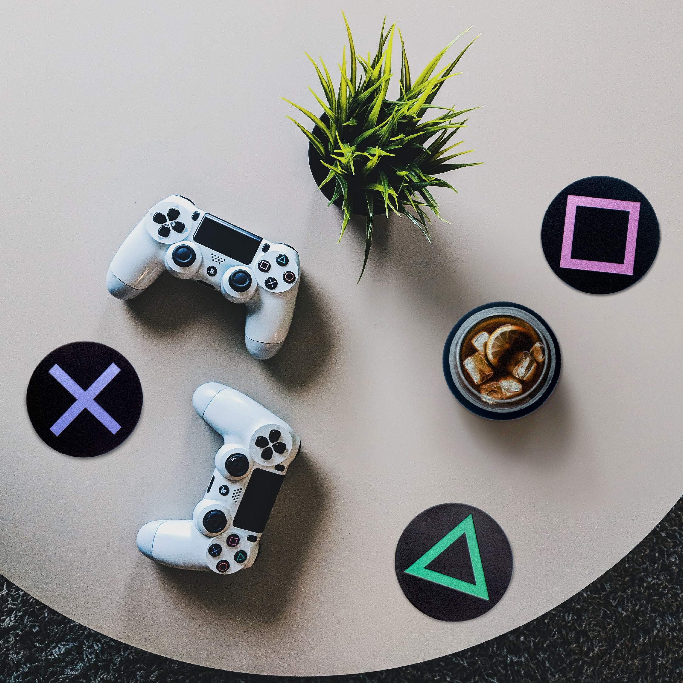Paladone Drinkware Playstation Untersetzer Metall 4er Set