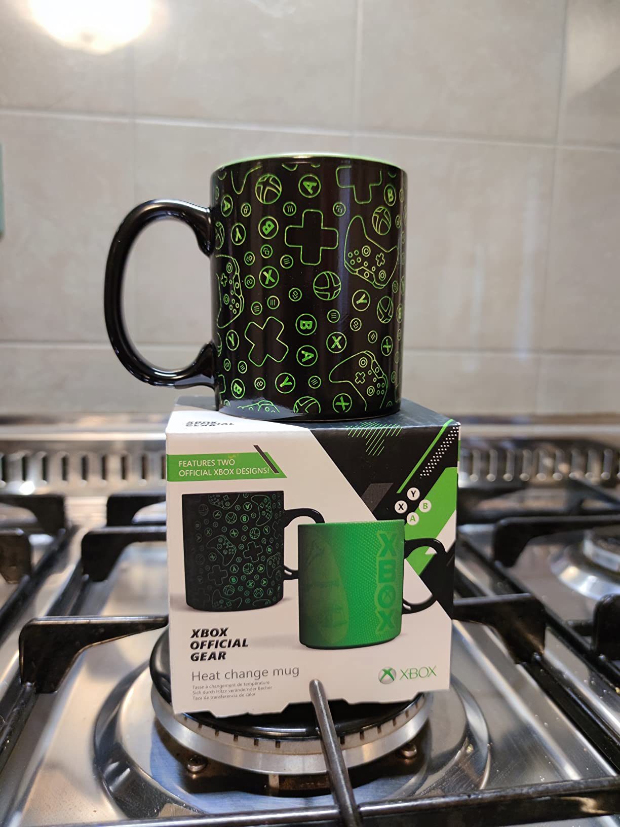 Paladone Drinkware Xbox Heat Mug Farbwechsel Tasse 300 ml