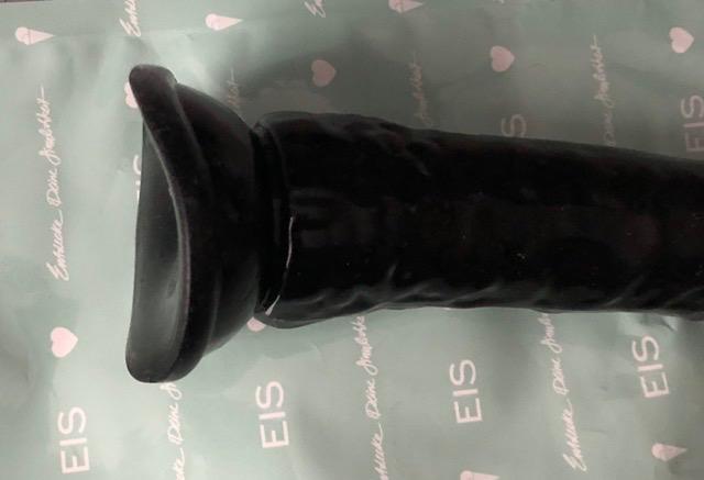 EIS Dildos Klare Sache Dildo 19 cm schwarz Saugnapf