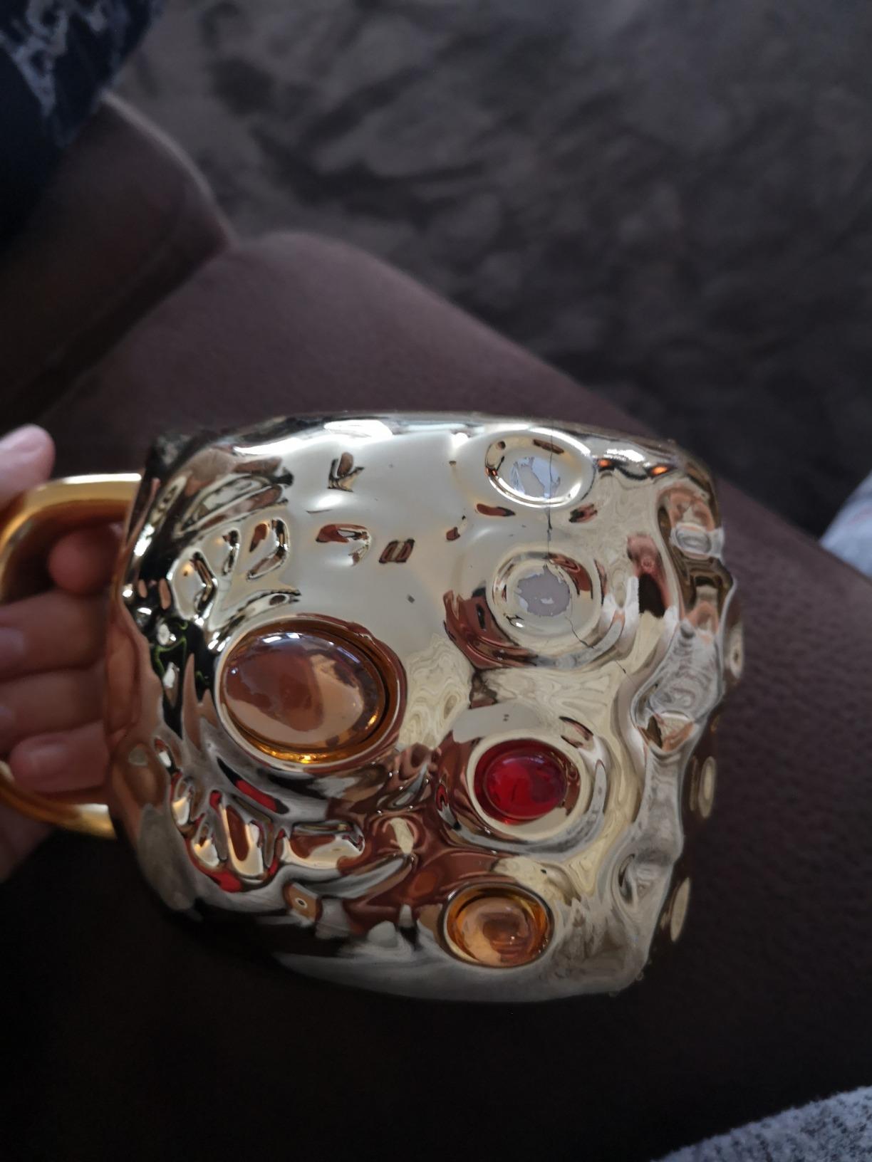 Paladone Iron Man Arc Reactor 3D Becher 500 ml Wärmewechsel