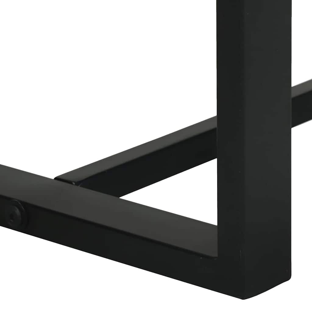 vidaXL Mango Bank 100 cm Sitzbank Mangoholz mit Stauraum