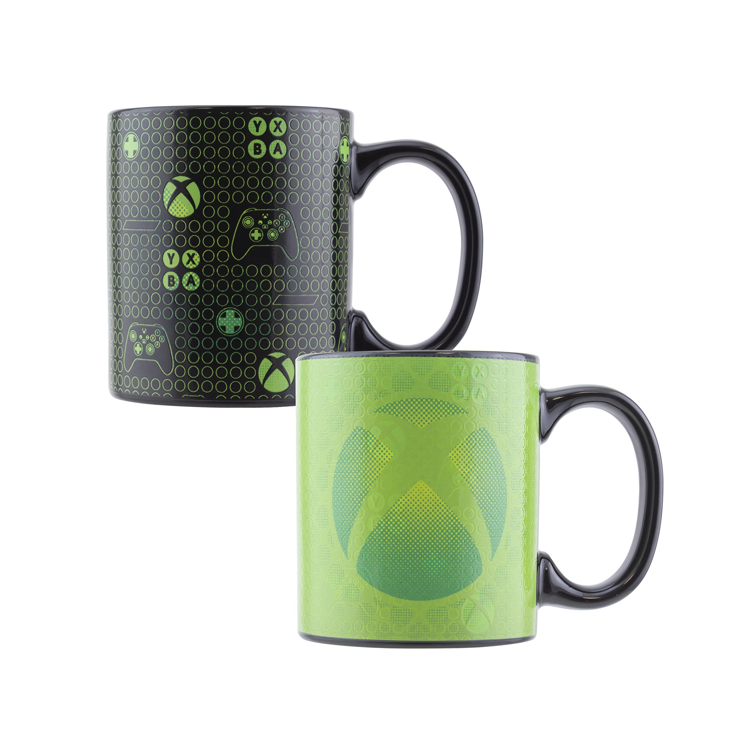Paladone Drinkware Xbox Zaubertasse 300 ml Keramik Schwarz Grün