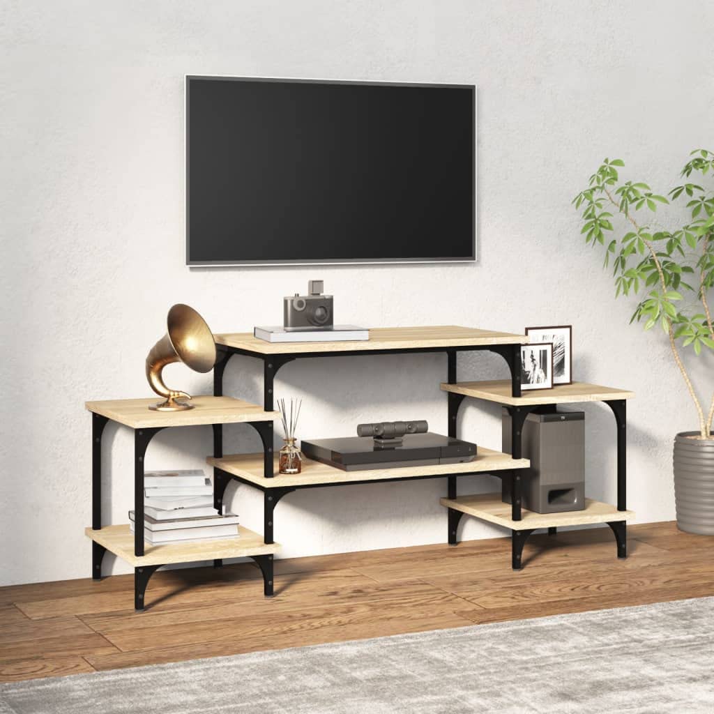 vidaXL Möbel TV-Schrank Sonoma-Eiche 117x35x52cm Holz