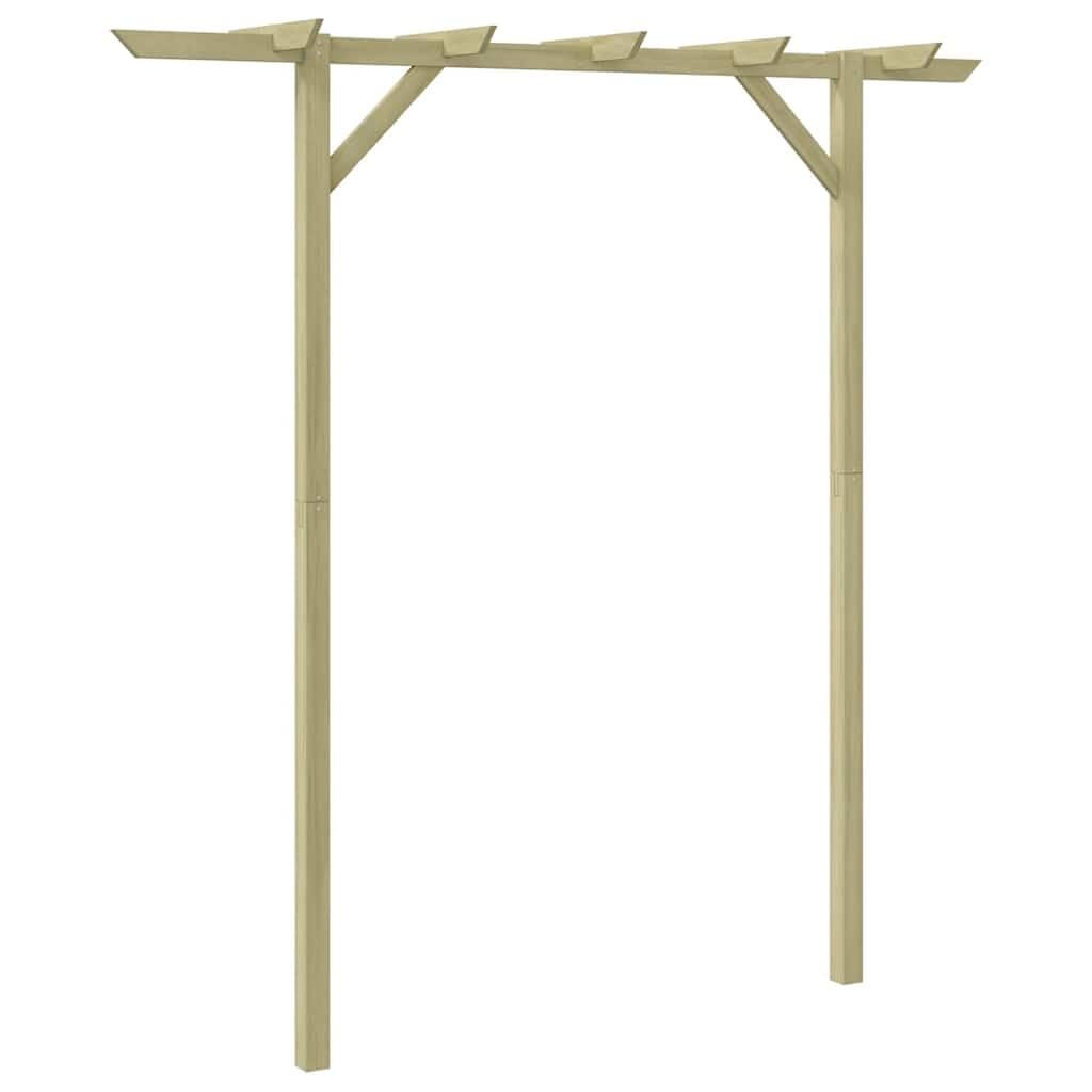 vidaXL Gartenlaube Holz Pergola 200x40x205cm Rosenbogen