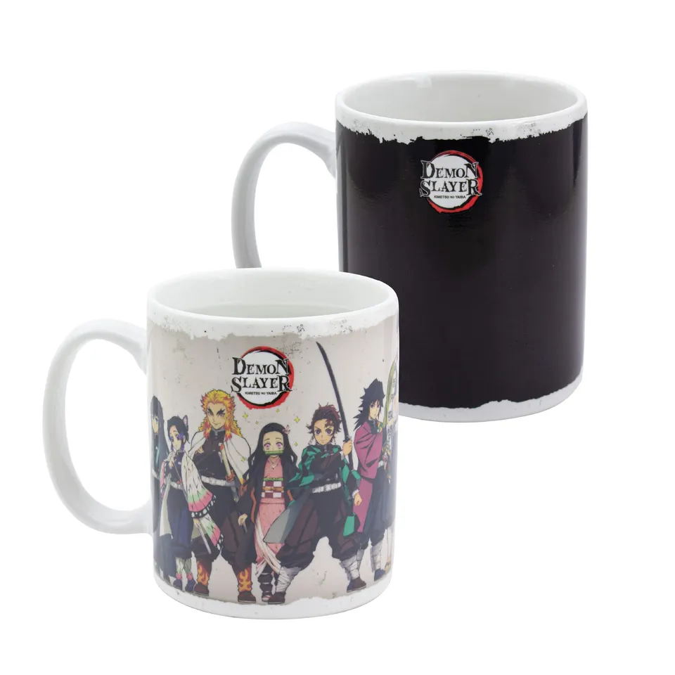 Paladone Demon Slayer Farbwechsel-Tasse 300 ml Schwarz M