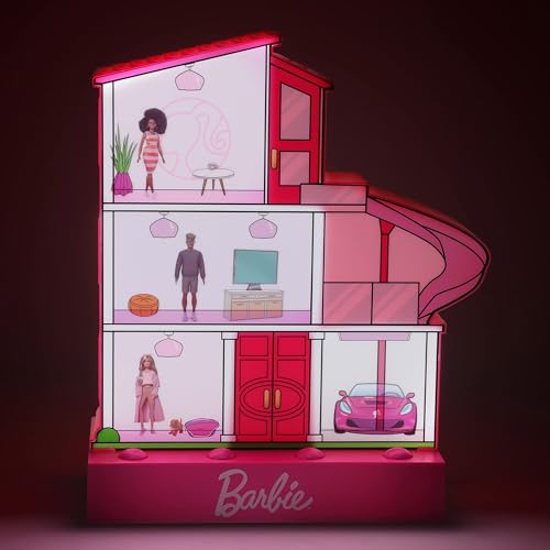 Paladone Barbie Dreamhouse Lampe 30 cm mit Stickern