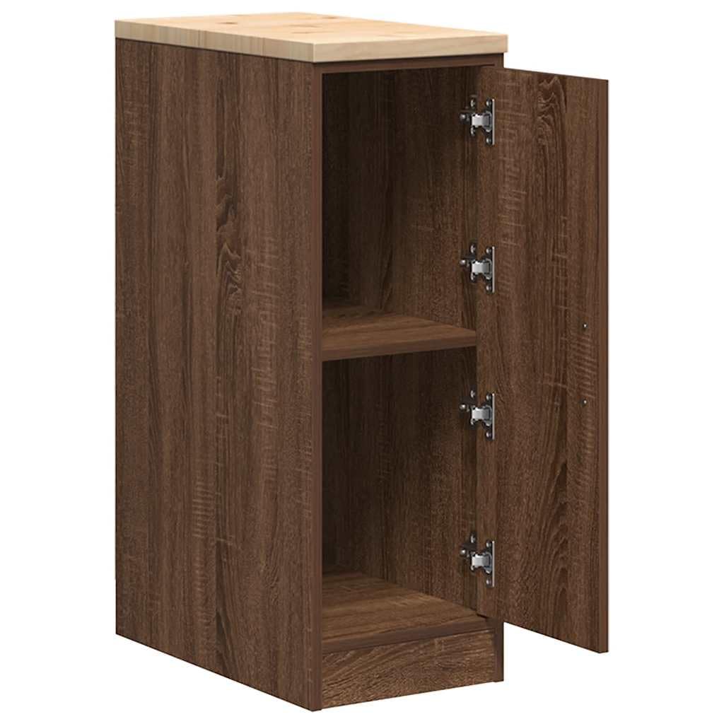 vidaXL Garagenschrank 30x51x85 cm Kiefer Werkzeugschrank