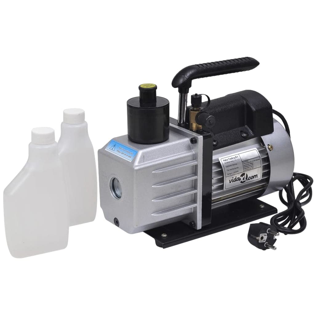 vidaXL Vakuumkammer 2-stufige Pumpe 7,4 L 2,5 CFM Set