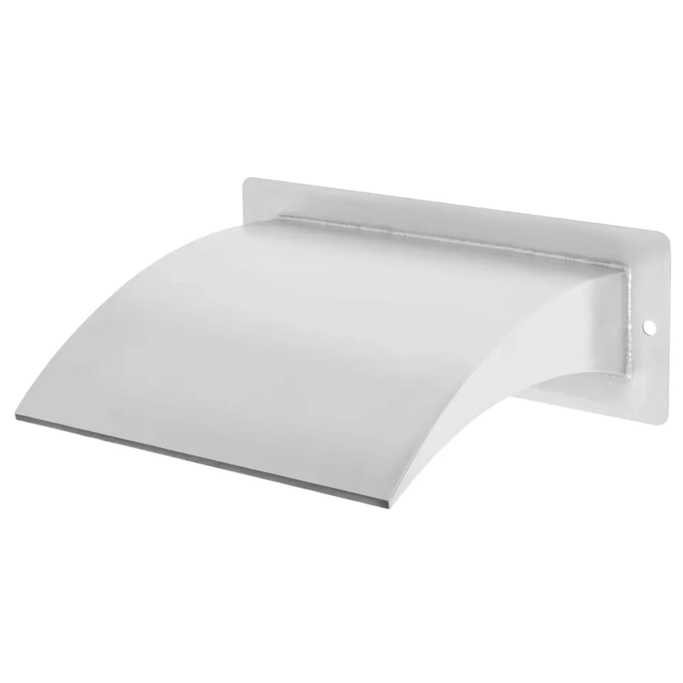 vidaXL Pool-Wasserfall Edelstahl 30x9x26cm Silber