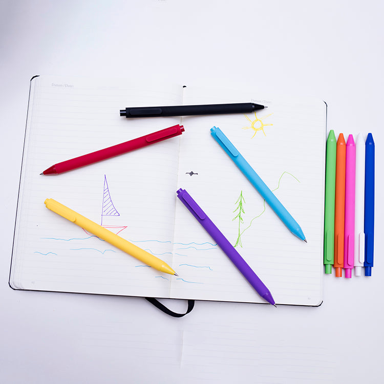 Kikkerland Tech & Stationery Gelstifte 10er Set bunt nachfüllbar