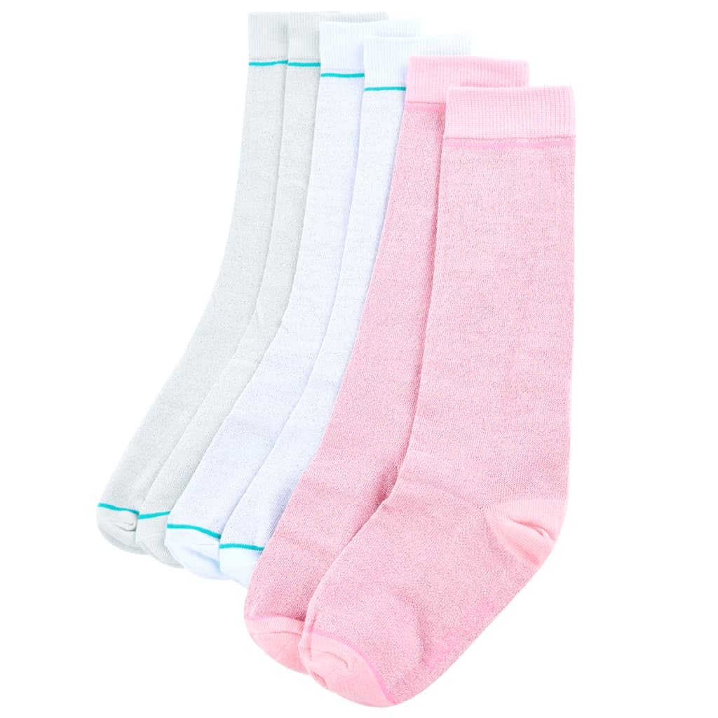 vidaXL Baby & Kleinkind Kindersocken 23-26 5 Paar Baumwolle