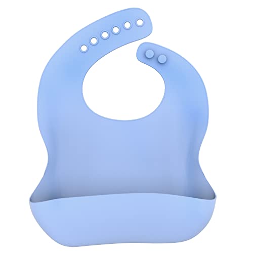 Intirilife Baby Lätzchen Blau Kinder Esslätzchen