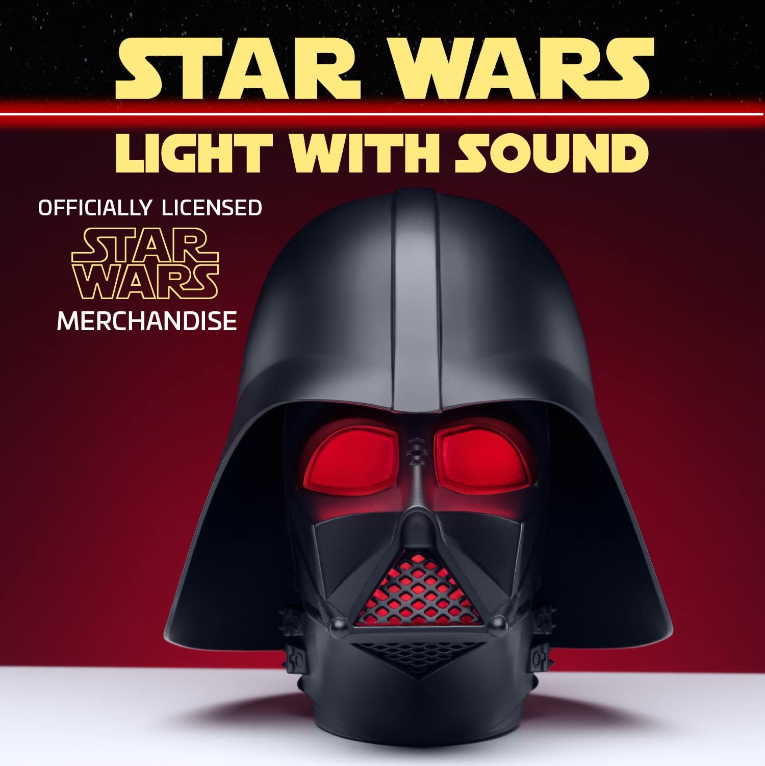 Paladone Star Wars Darth Vader Lampe schwarz mit Sound