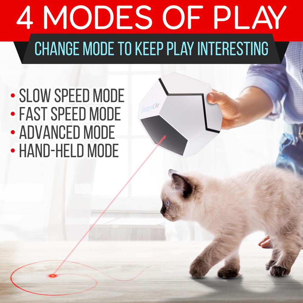 Serenelife Pet Care Katzenspielzeug Laser Automatik