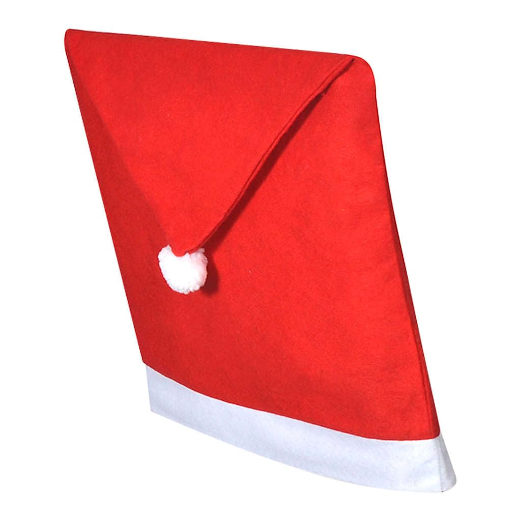 vidaXL Möbel Stuhlhussen Weihnachtsmützen 6er-Set Filz