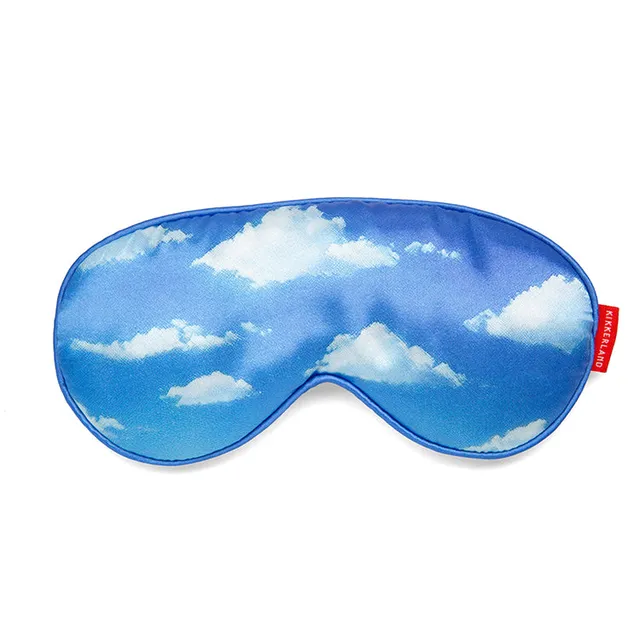 Kikkerland On-The-Go Cloud Schlafmaske Ultra-soft Weiß