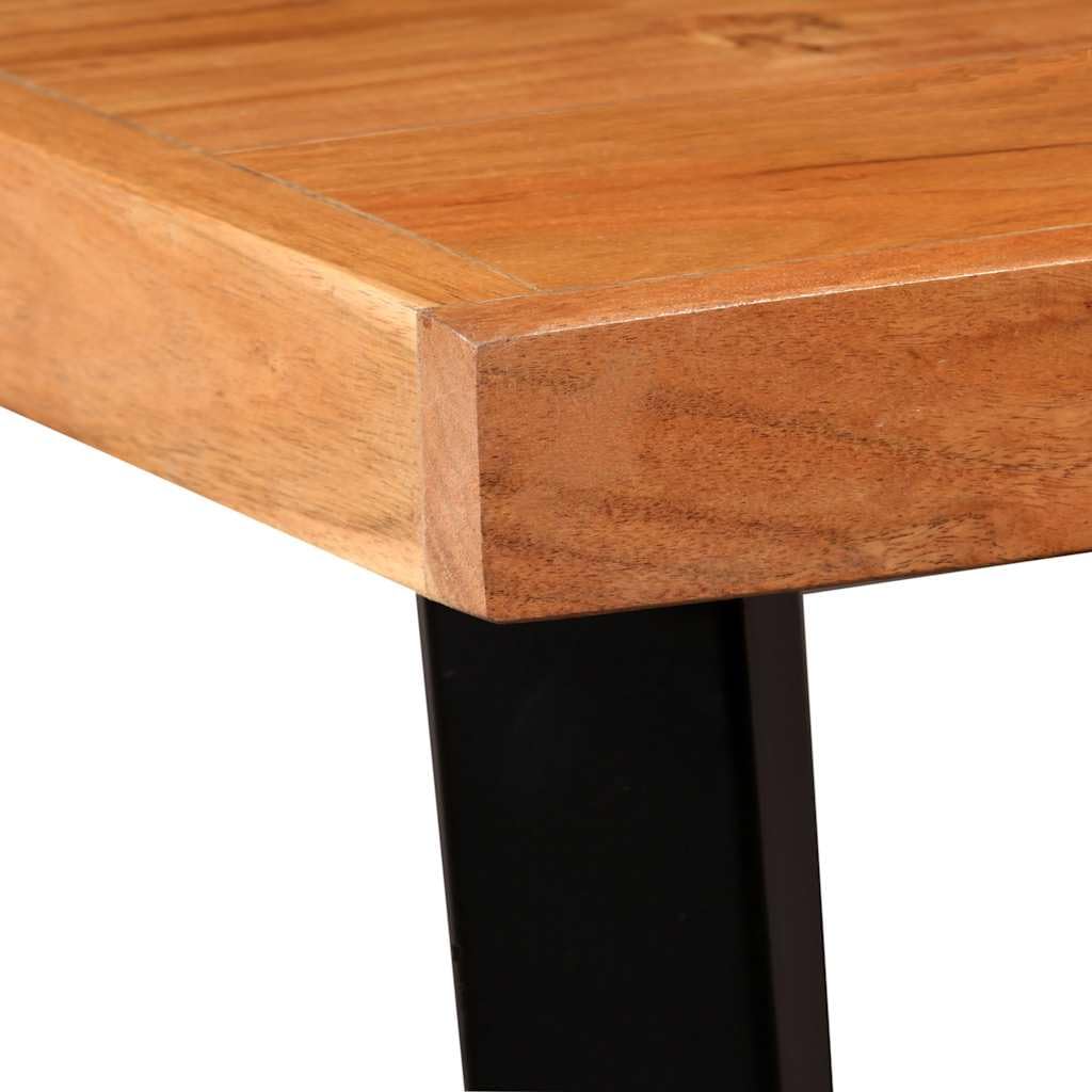 vidaXL Bartisch Akazie Massivholz 60x60x107 cm