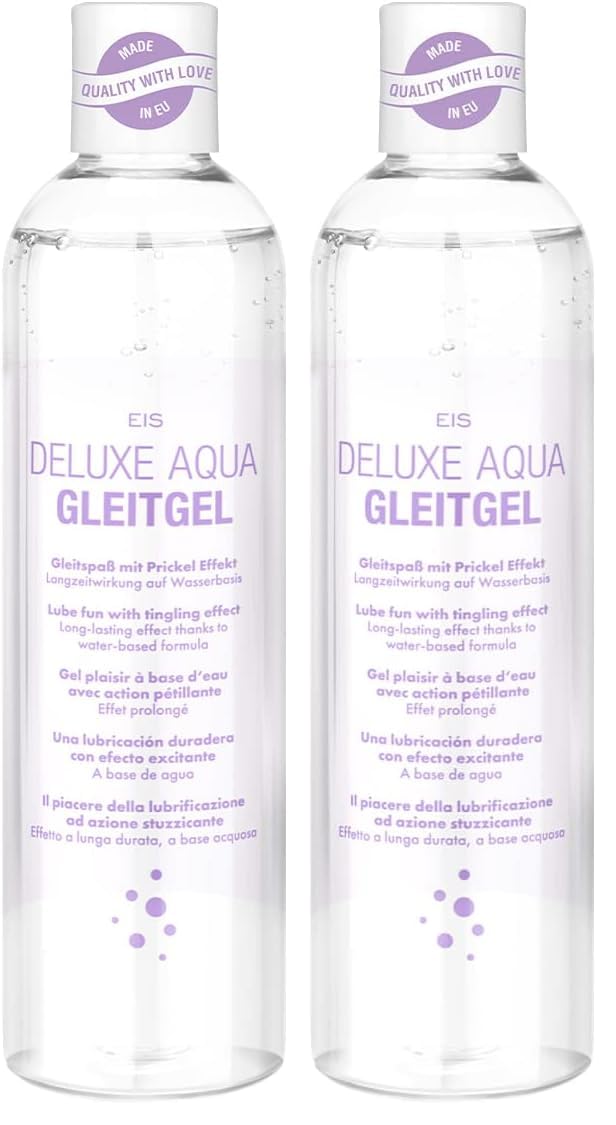 EIS Deluxe Aqua Gleitgel gefühlsecht 1000 ml wasserbasiert