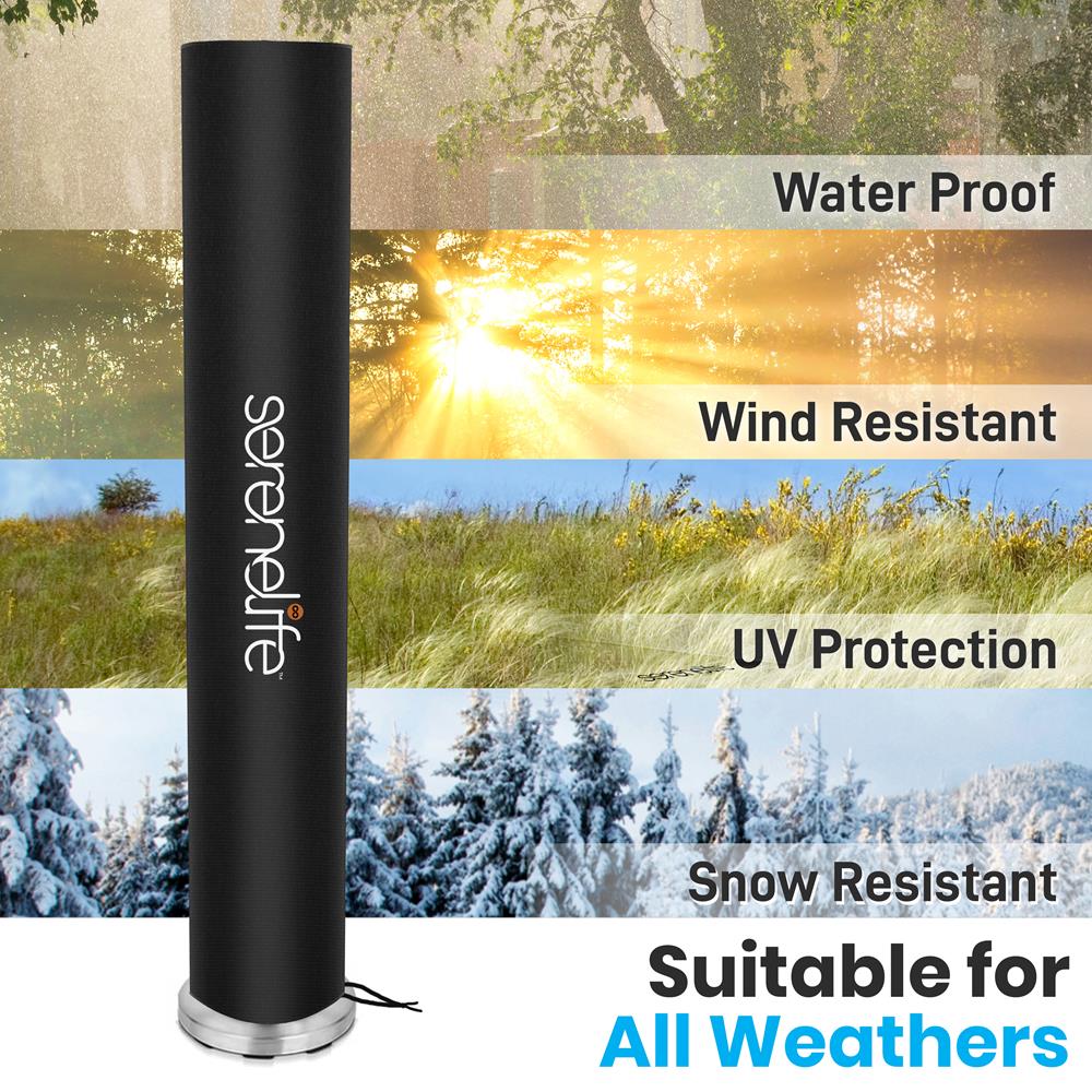 Serenelife Heater Abdeckung Terrassenheizer wasserdicht reißfest