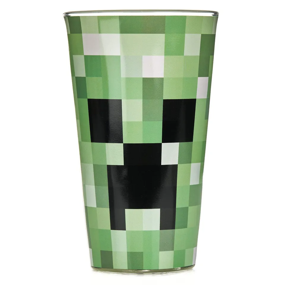 Paladone Minecraft Creeper Glasbecher 400 ml grün