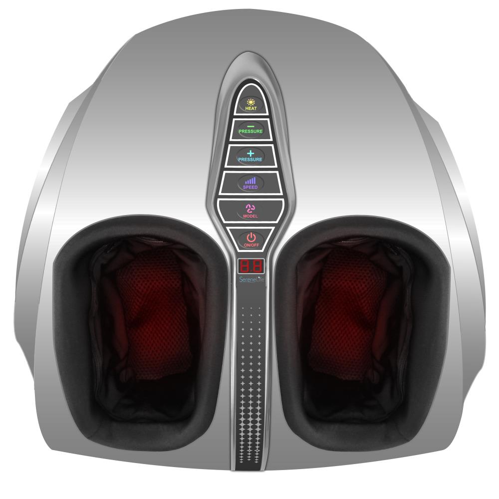 Serenelife Massage Fußmassagegerät mit Wärme und Vibration