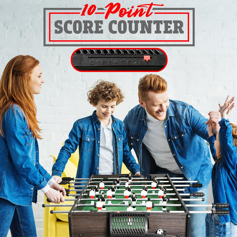 Serenelife Game Tables SLFSBLT47 Tischkicker 122 cm