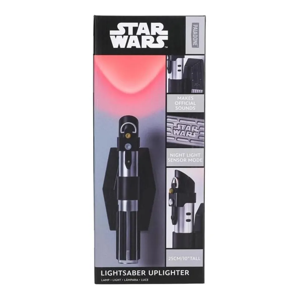 Paladone Star Wars Lichtschwert Wandlicht rot 25 cm Batterie