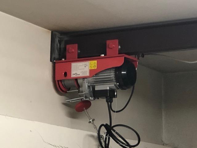 vidaXL Elektro-Seilzug 300/600 kg Seilwinde mit Fernbedienung