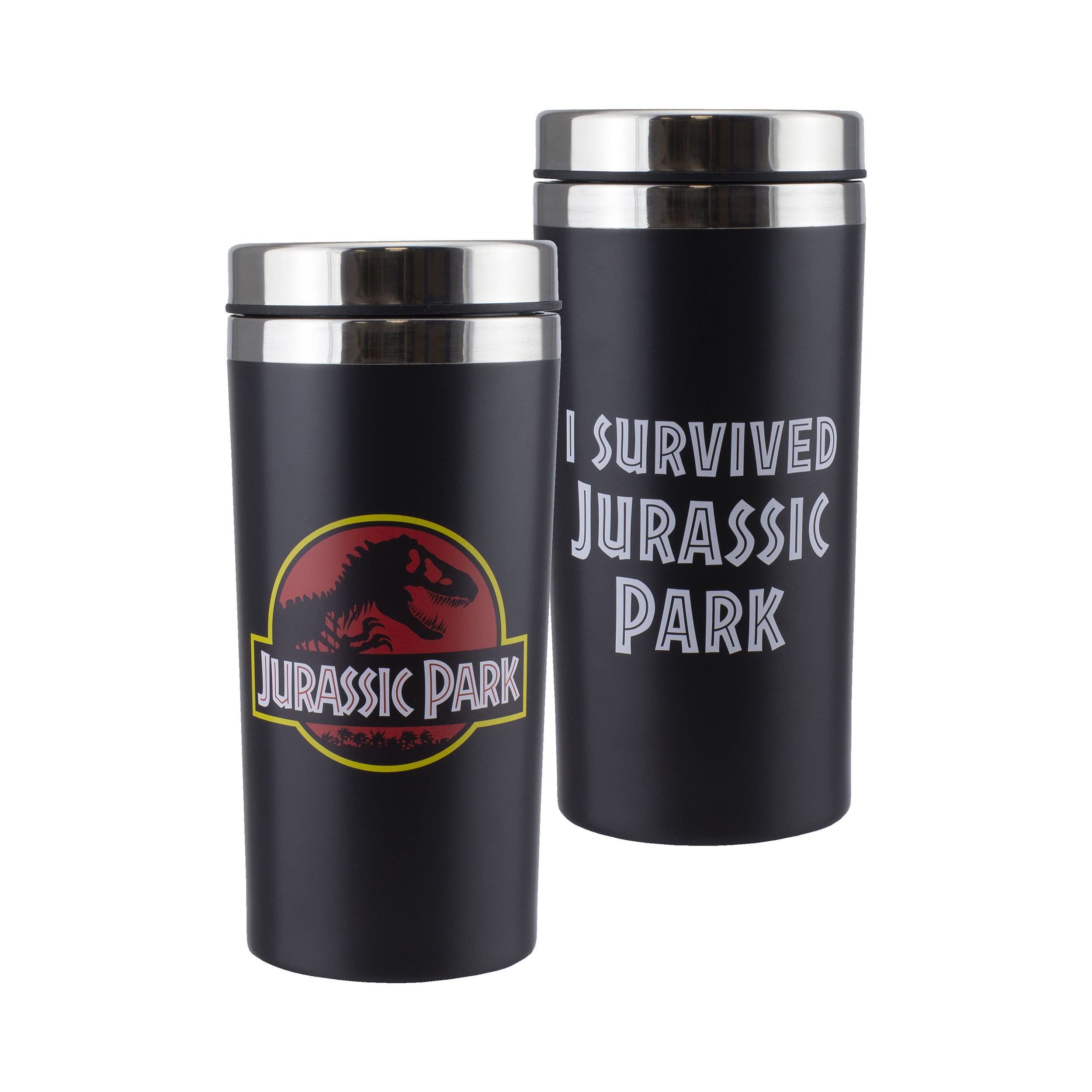 Paladone Jurassic Park Thermobecher 450 ml Edelstahl