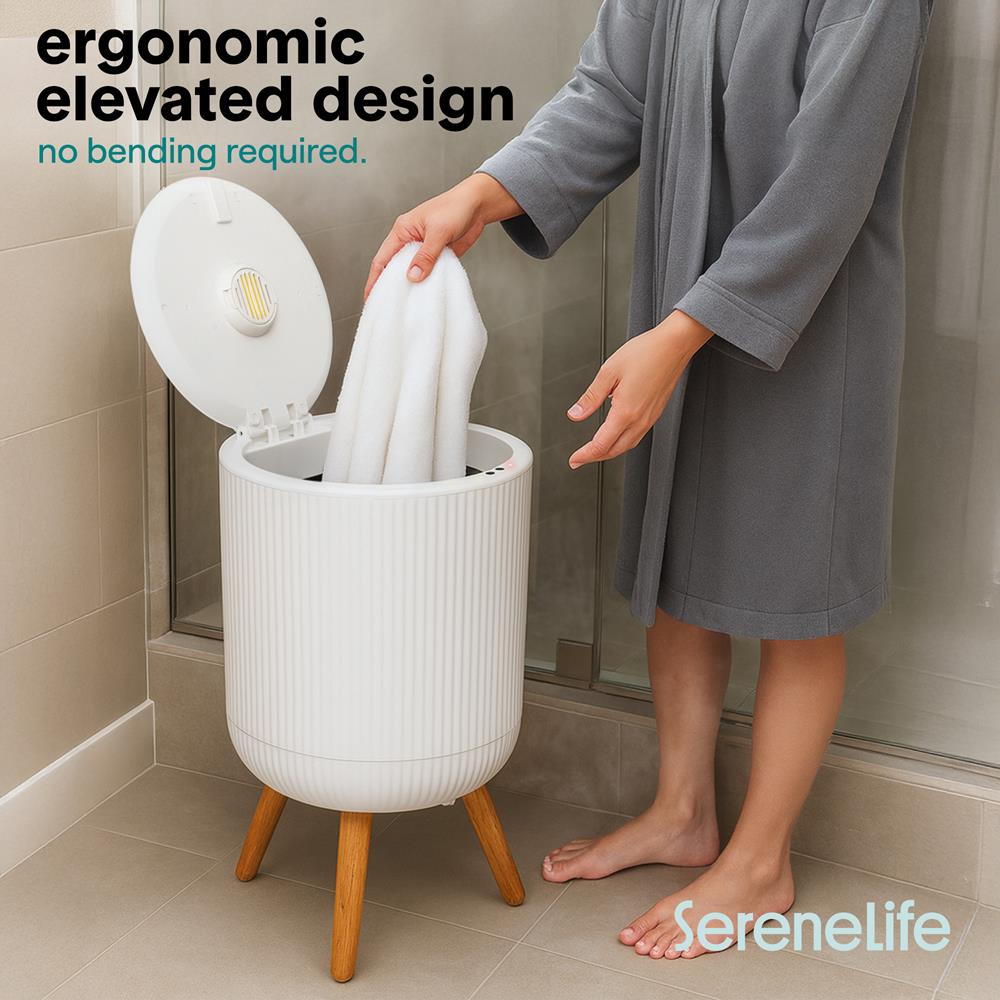 Serenelife Towel Warmers Handtuchwärmer 12L mit Timer Duft