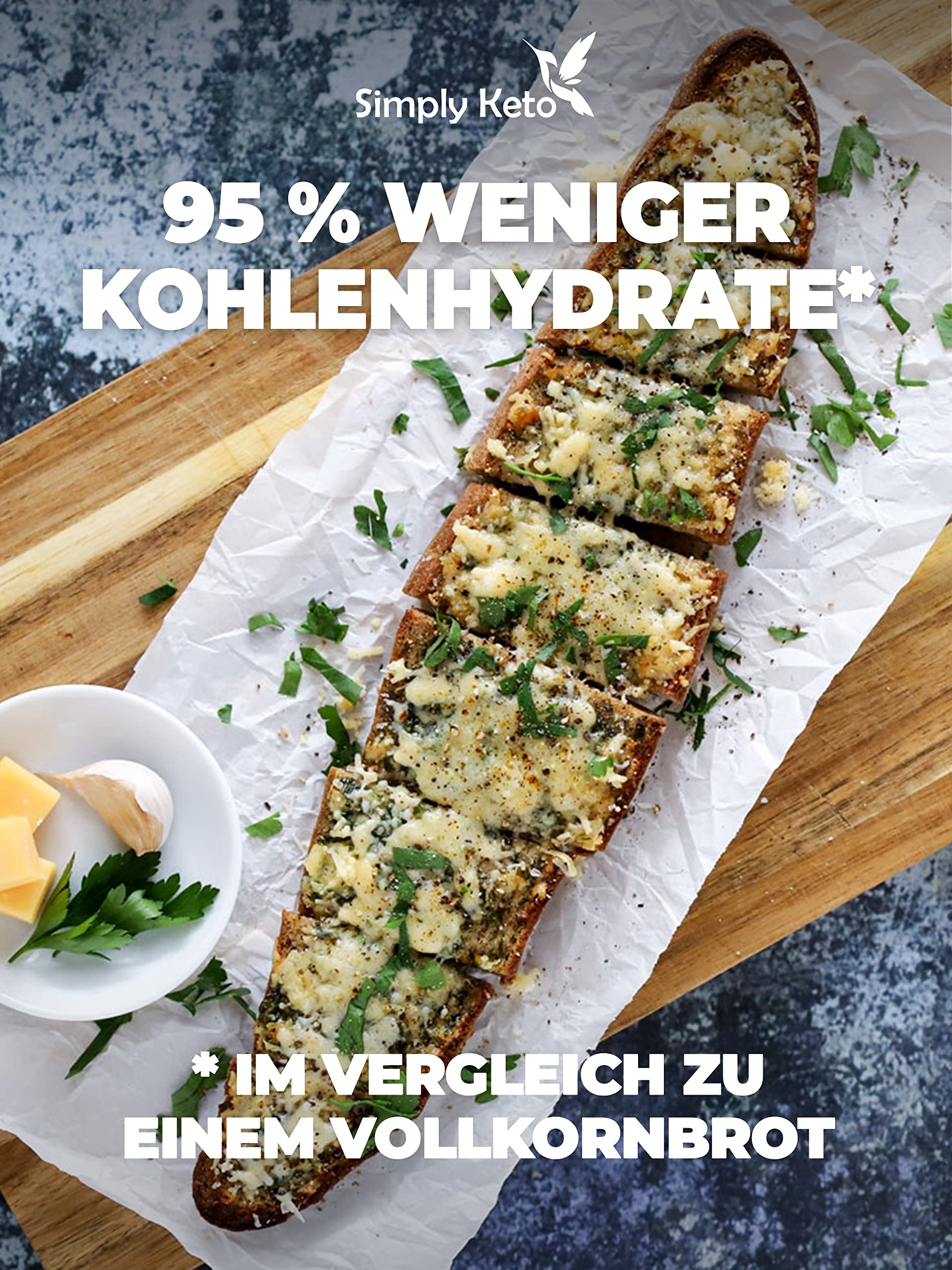 Simply Keto Baguette Low Carb glutenfrei 330 g