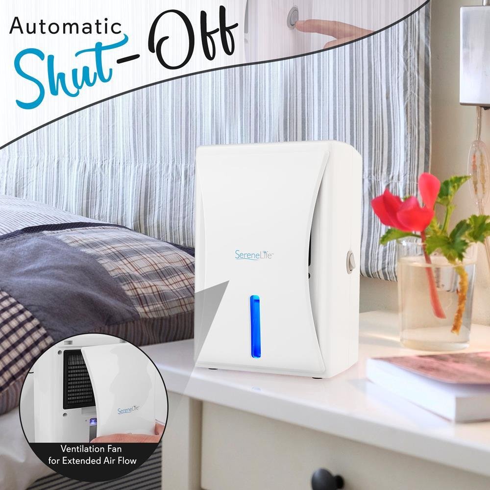 Serenelife DeHumidifiers Luftentfeuchter kompakt elektrisch leise