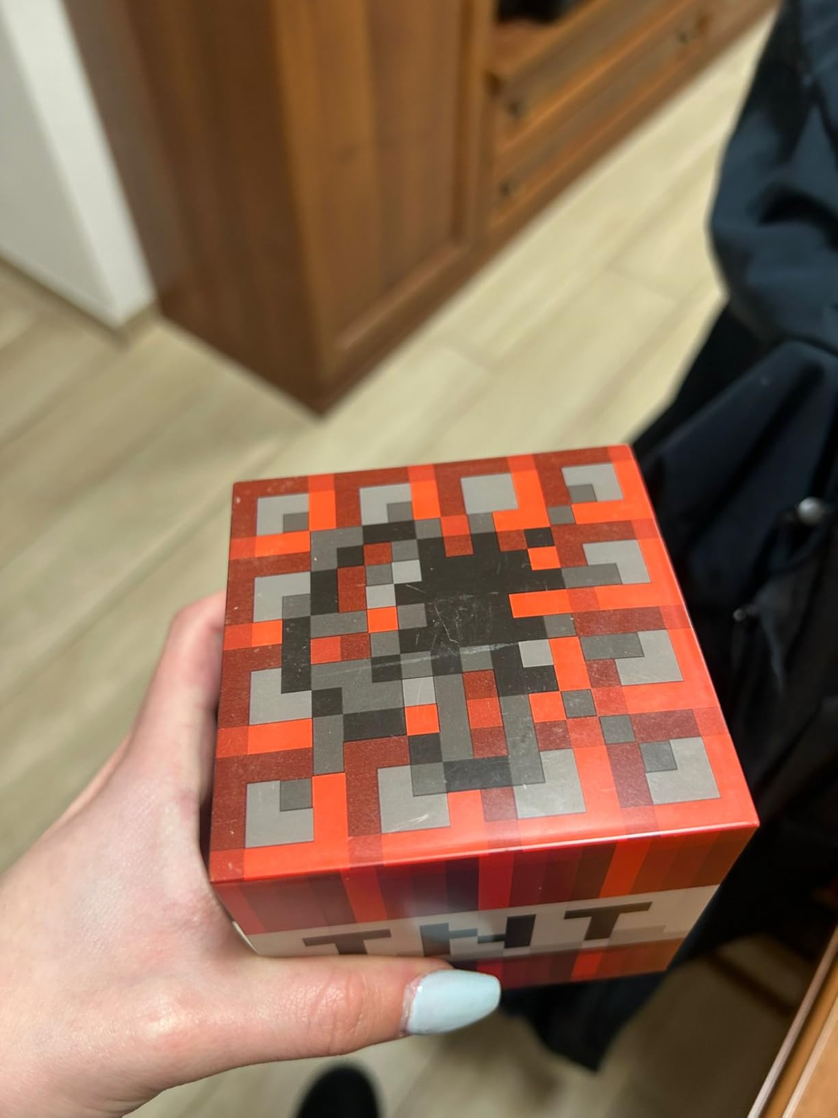 Paladone Minecraft Creeper Tischlampe Grün mit Sound