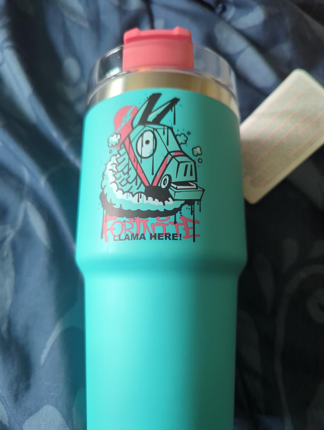 Paladone Drinkware Fortnite Thermobecher 600 ml Blau isoliert