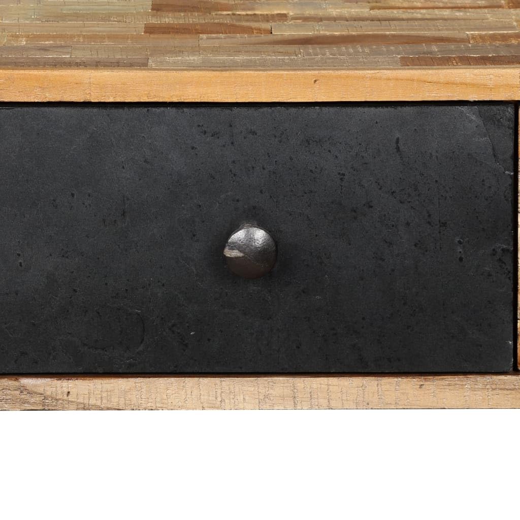 vidaXL Möbel Konsolentisch Teak 120x30x76 cm Vintage