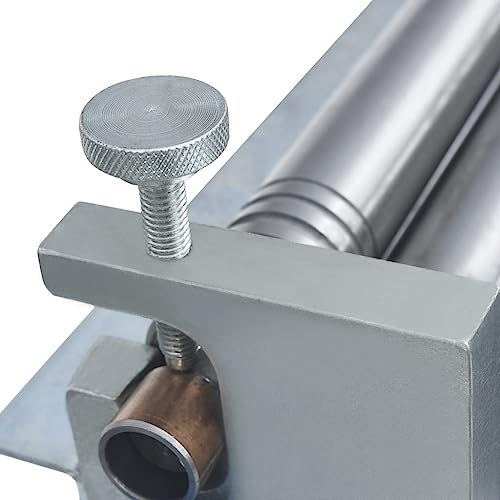 vidaXL Heimwerker Rundbiegemaschine 320 mm Gusseisen Blau